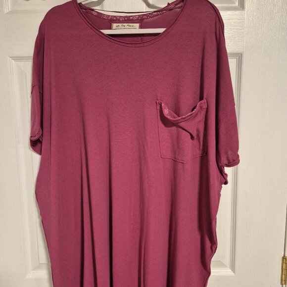FREE PEOPLE ( We the Free)   Oversize T Shirt.   Size M - Picture 1 of 7